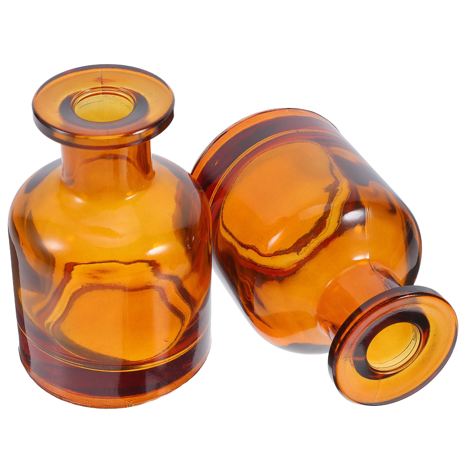 Perfume Refill Bottle - 2Pcs 100Ml Clear Glass Diffuser Bottles
