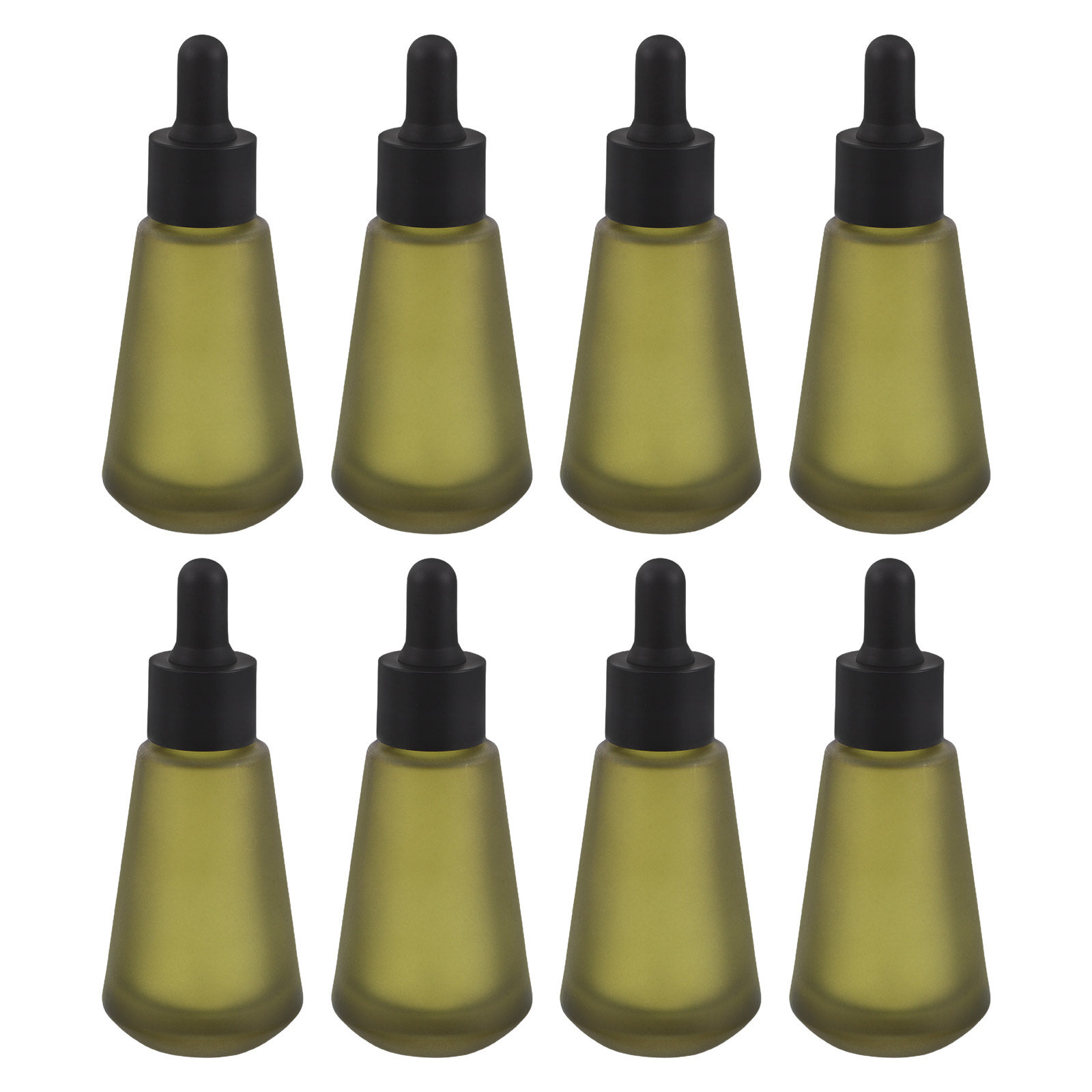 Perfume Refill Bottle - 8Pcs Essential Oil Dropper Bottles Green