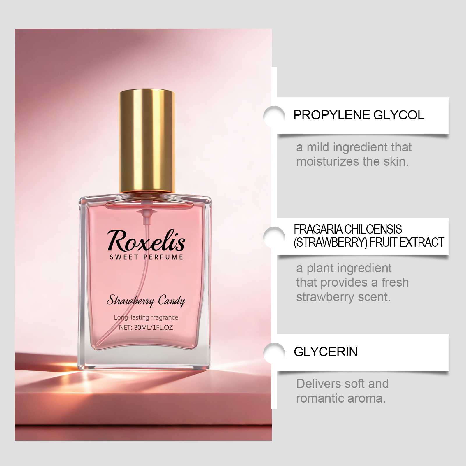 Strawberry Candy Sweet Fragran – Perfume Fragrance Free recenzja i cena