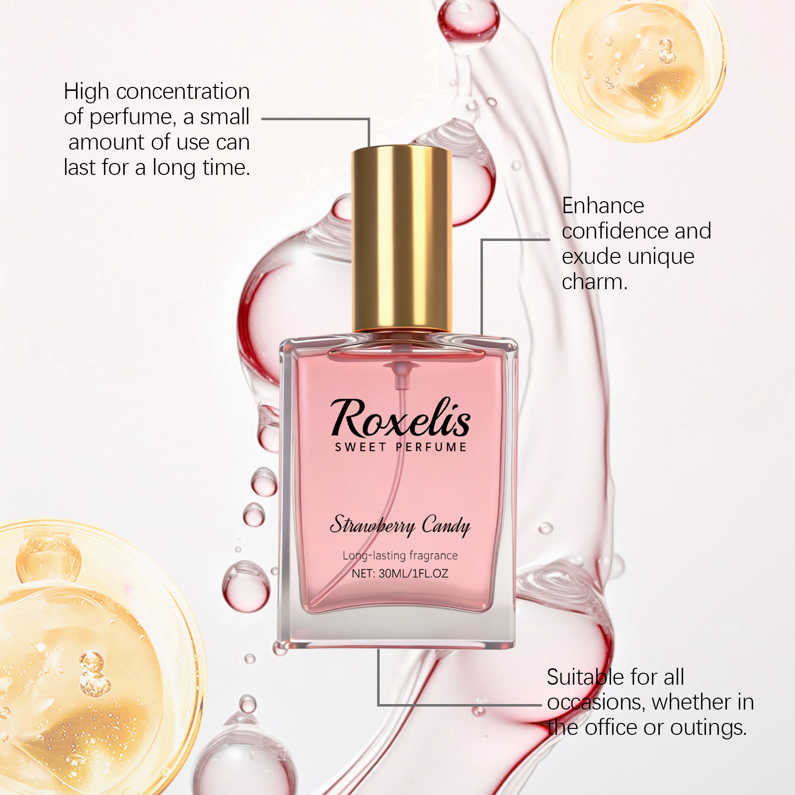 Strawberry Candy Sweet Fragran – Perfume Fragrance Free recenzja i cena
