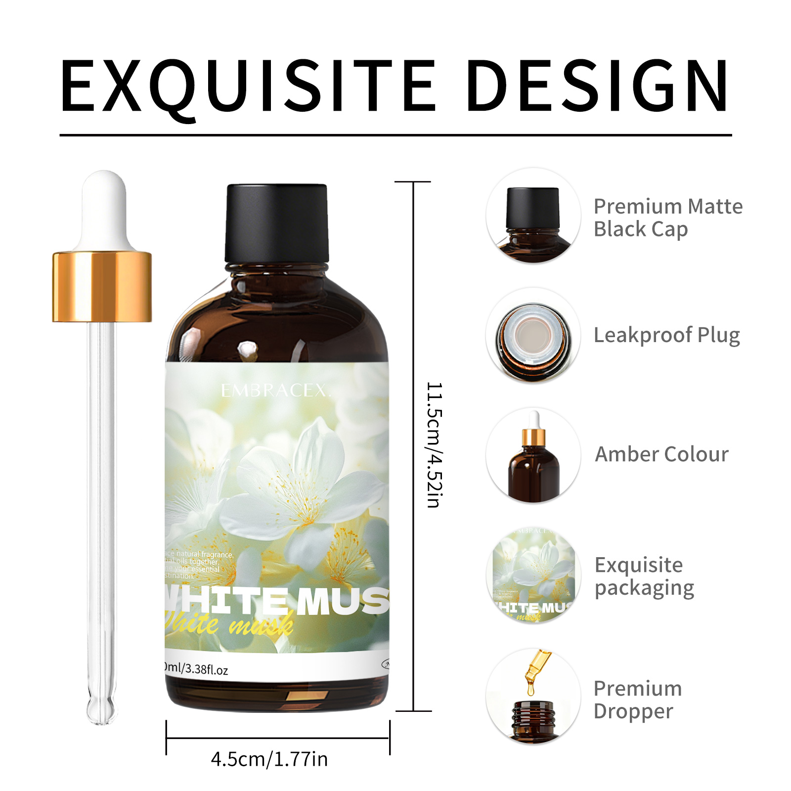 100ml White Musk Natural Plant – Musk White Oil recenzja i cena