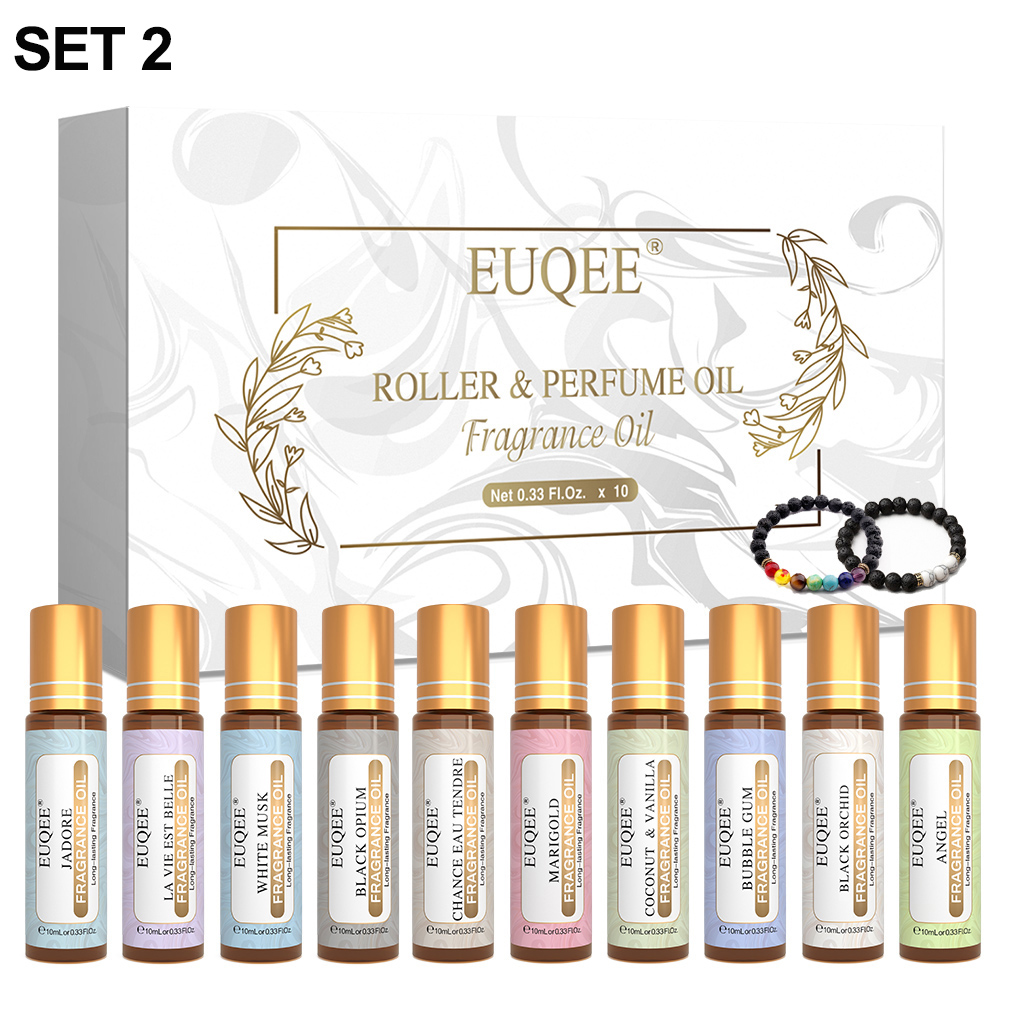 EUQEE 10PCS Fragrance Oils Set – Musk White Oil recenzja i cena