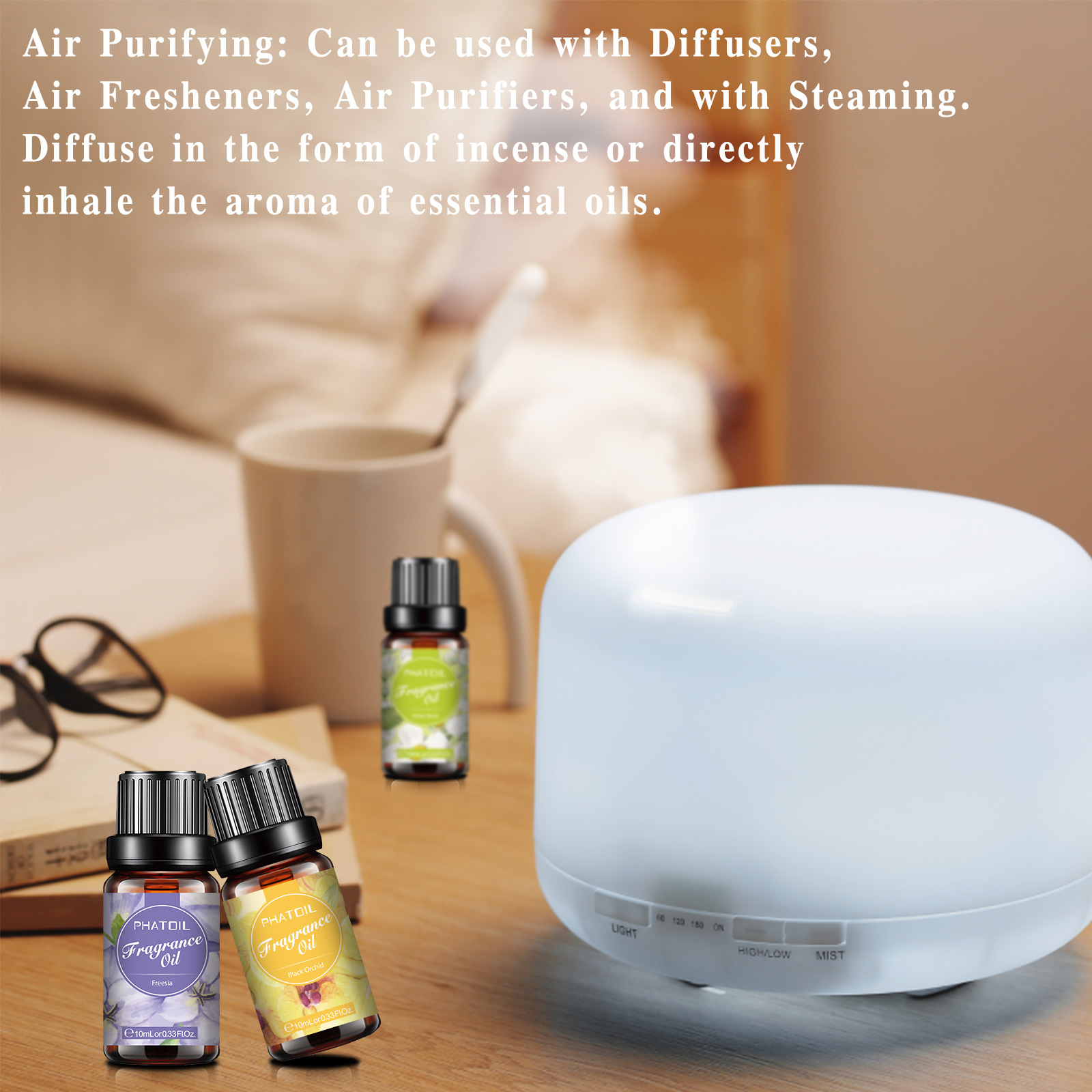 PHATOIL 10ml Essential Oils Se – Musk White Oil recenzja i cena