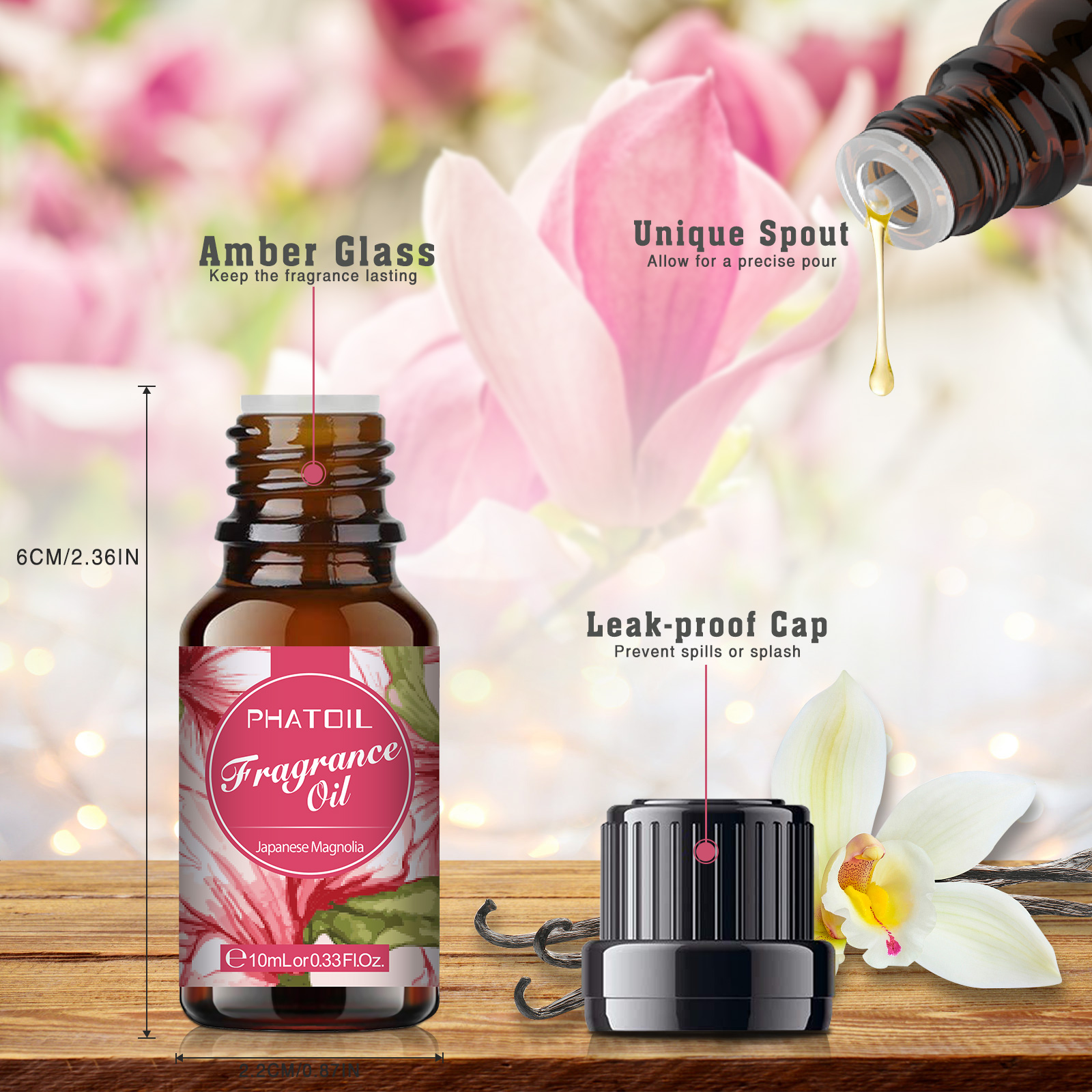 PHATOIL 10ml Essential Oils Se – Musk White Oil recenzja i cena
