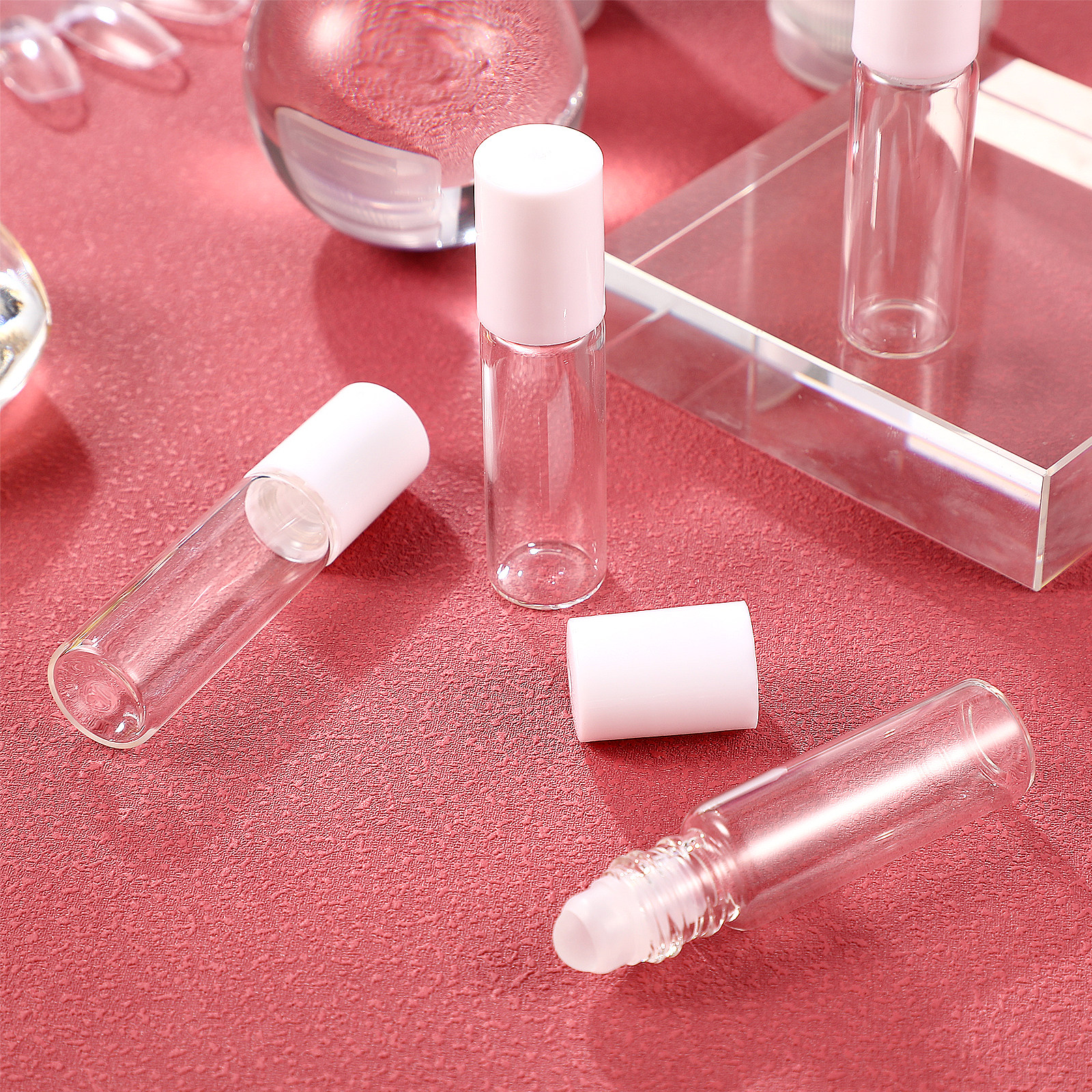 12Pcs 5Ml Glass Essential Oil  – Perfume Refill Bottle recenzja i cena