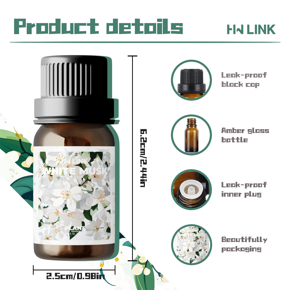 White Musk Essential Oils 10ml – Musk White Oil recenzja i cena