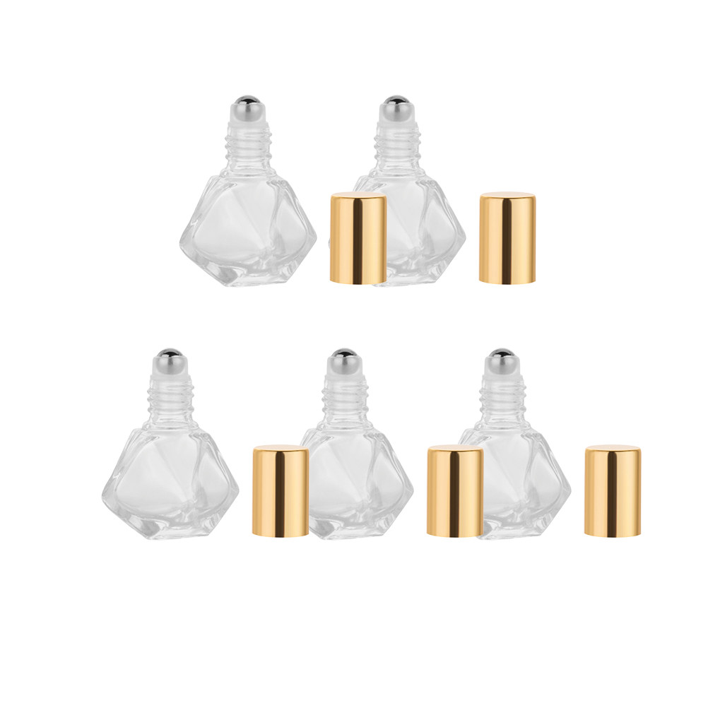 5Pcs Essential Oil Bottle Glas – Perfume Refill Bottle recenzja i cena