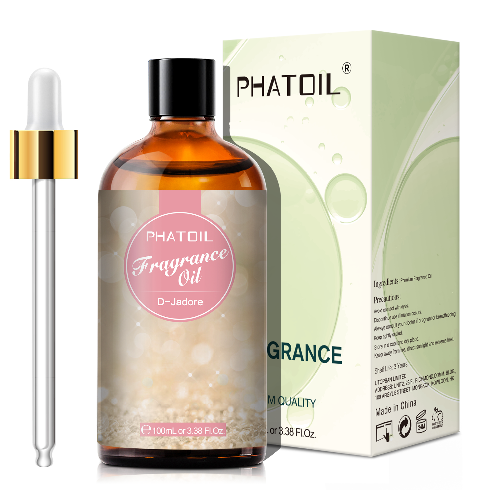 PHATOIL 100ml Fragrance Oil fo – Musk White Oil recenzja i cena