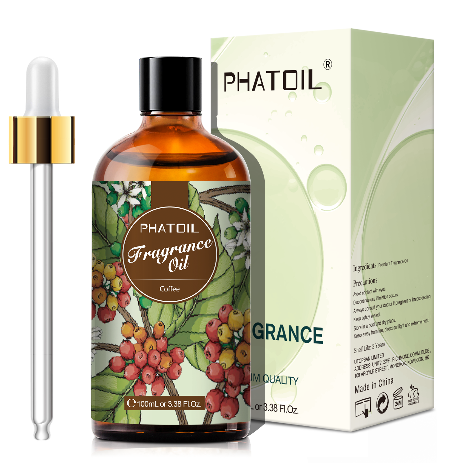 PHATOIL 100ml Fragrance Oil fo – Musk White Oil recenzja i cena