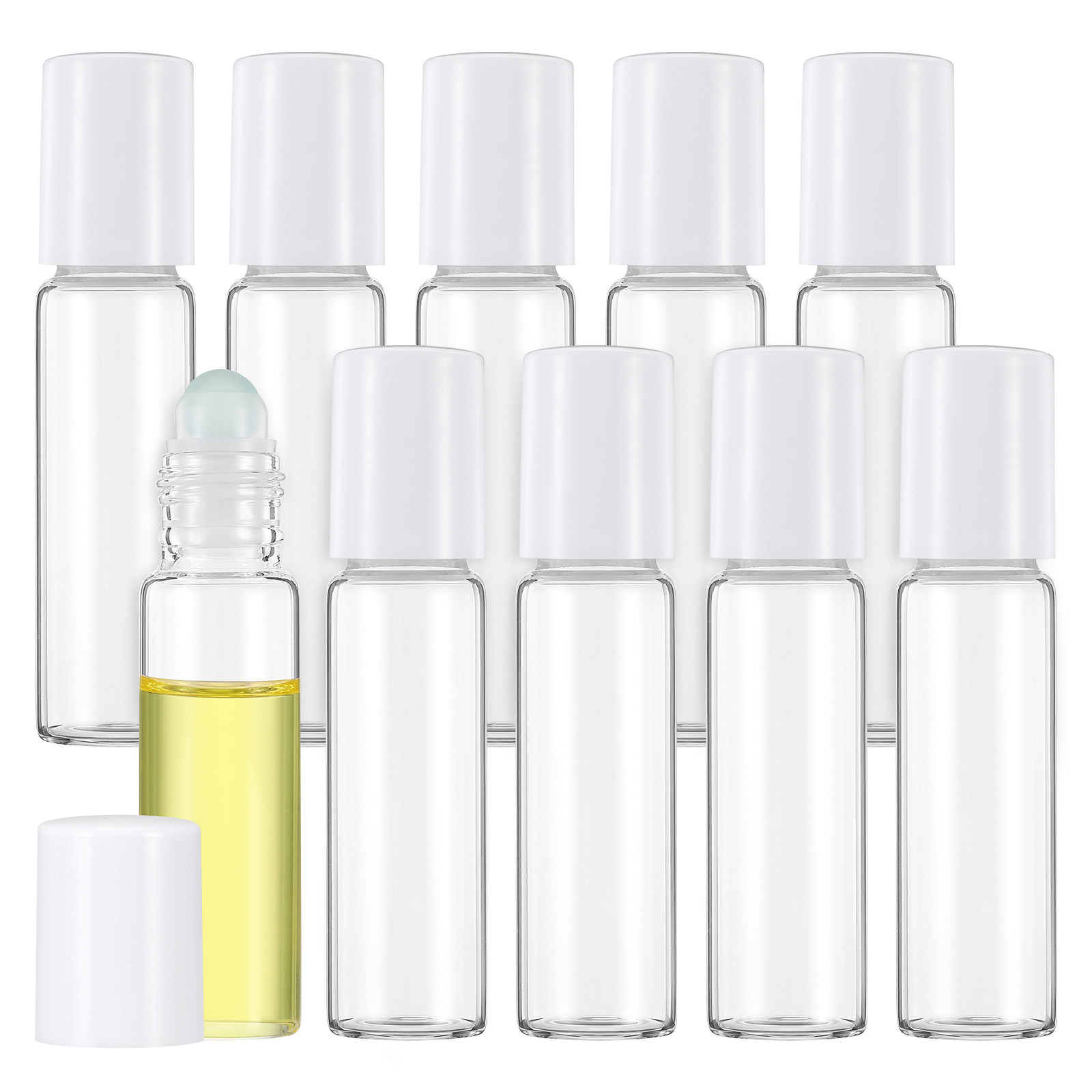 12Pcs 10Ml Glass Roller Bottle – Perfume Refill Bottle recenzja i cena