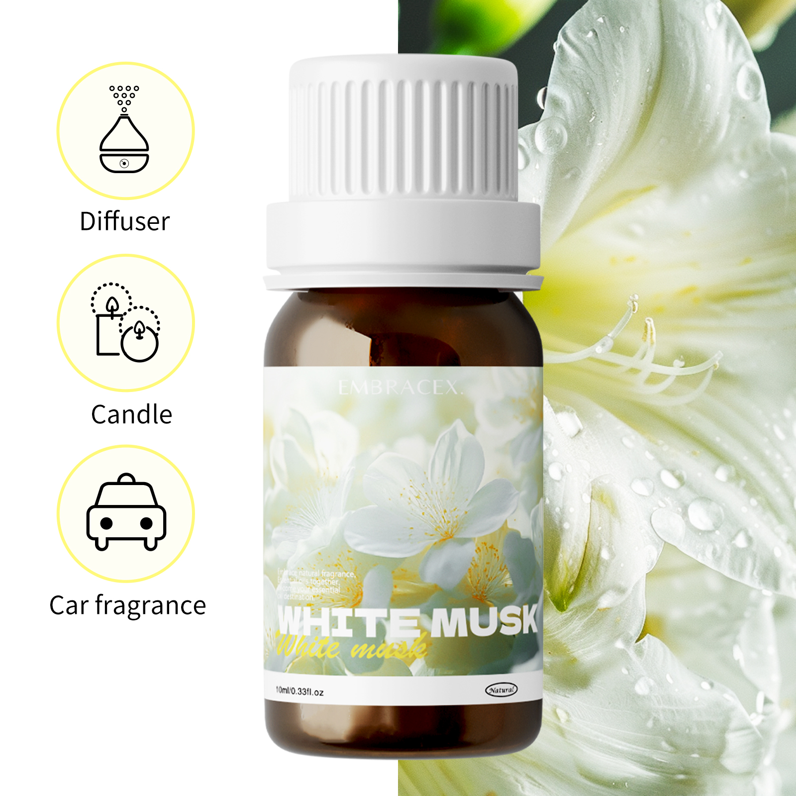 10ml White Musk Oil Rosemary O – Musk White Oil recenzja i cena